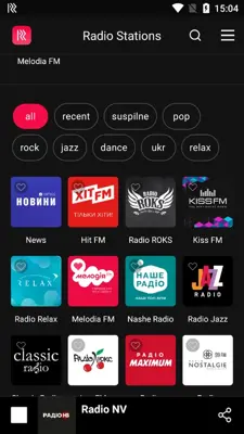 RadioPlayer android App screenshot 5